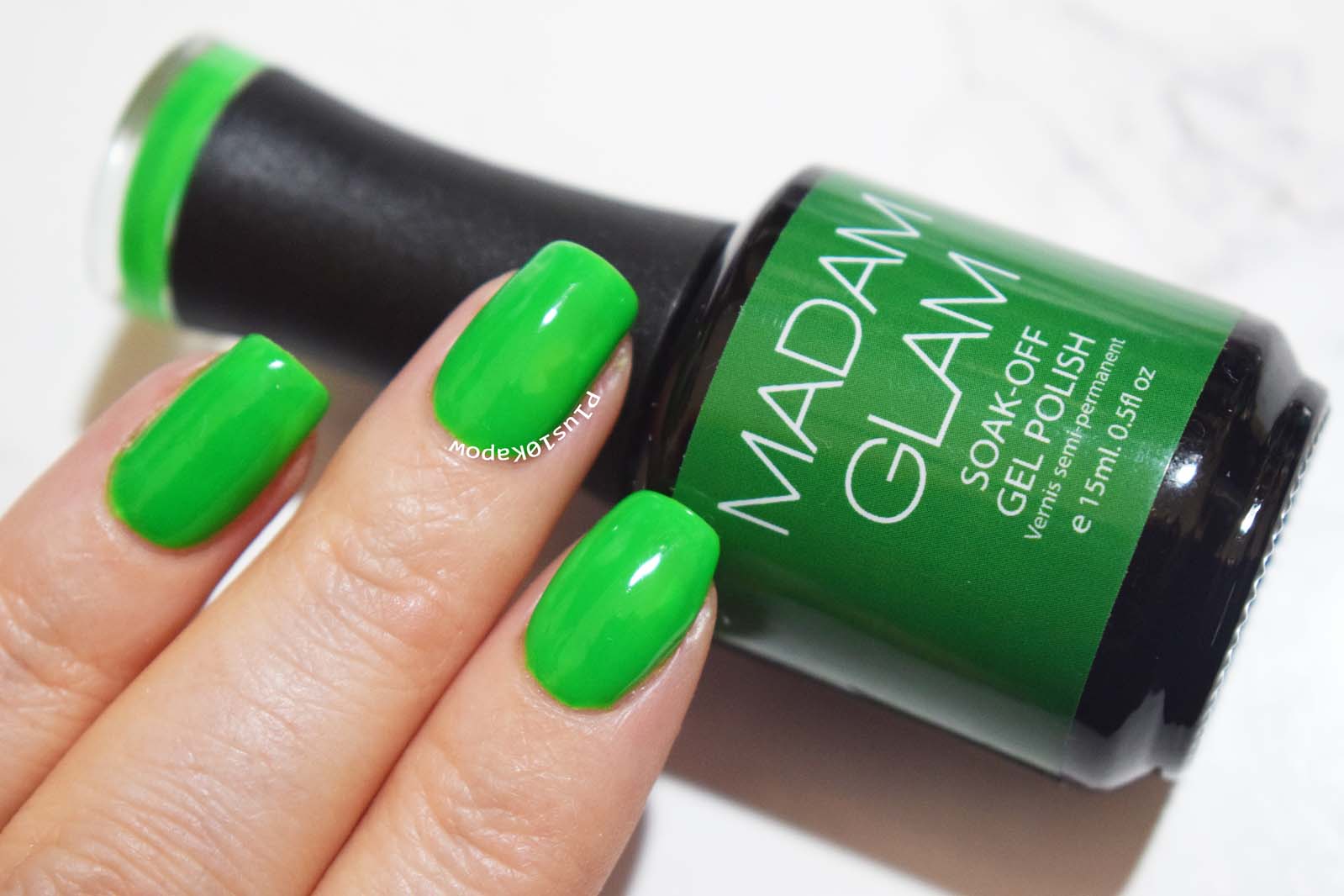 Neon Lime Green Madam Glam