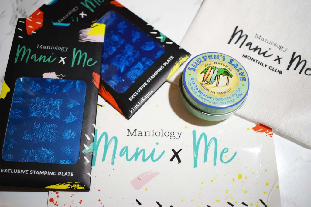 Maniology Mani X Me March Express Kit 2019 Aloha Beaches subscription