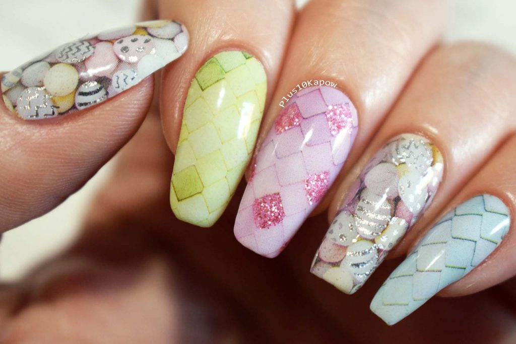 Espionage Cosmetics Egg-Citing Manicure Easter Eggs Nail Wraps