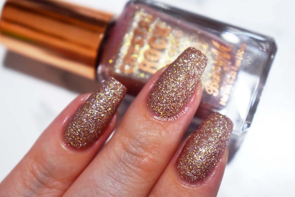 Barry M Crystal Rock Collection Swatches Tiger Eye