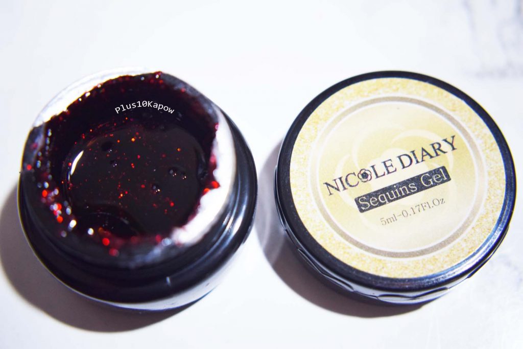 Nicole Diary Sequins Gel ND-S11 from Born Pretty STore