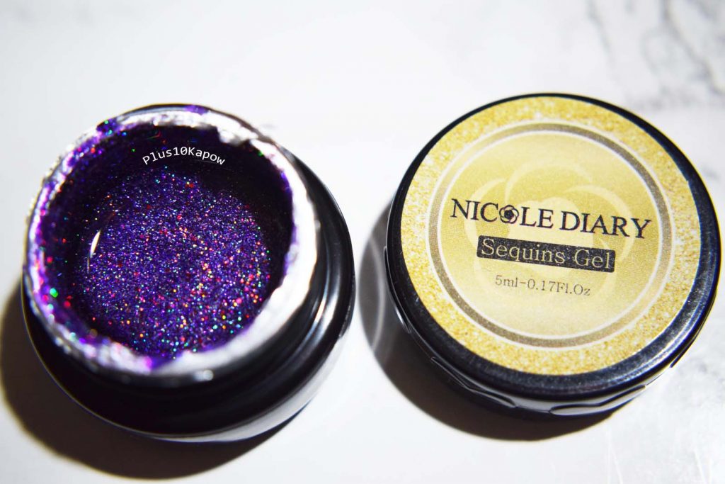 Nicole Diary Sequins Gel S18 from Born Pretty Store