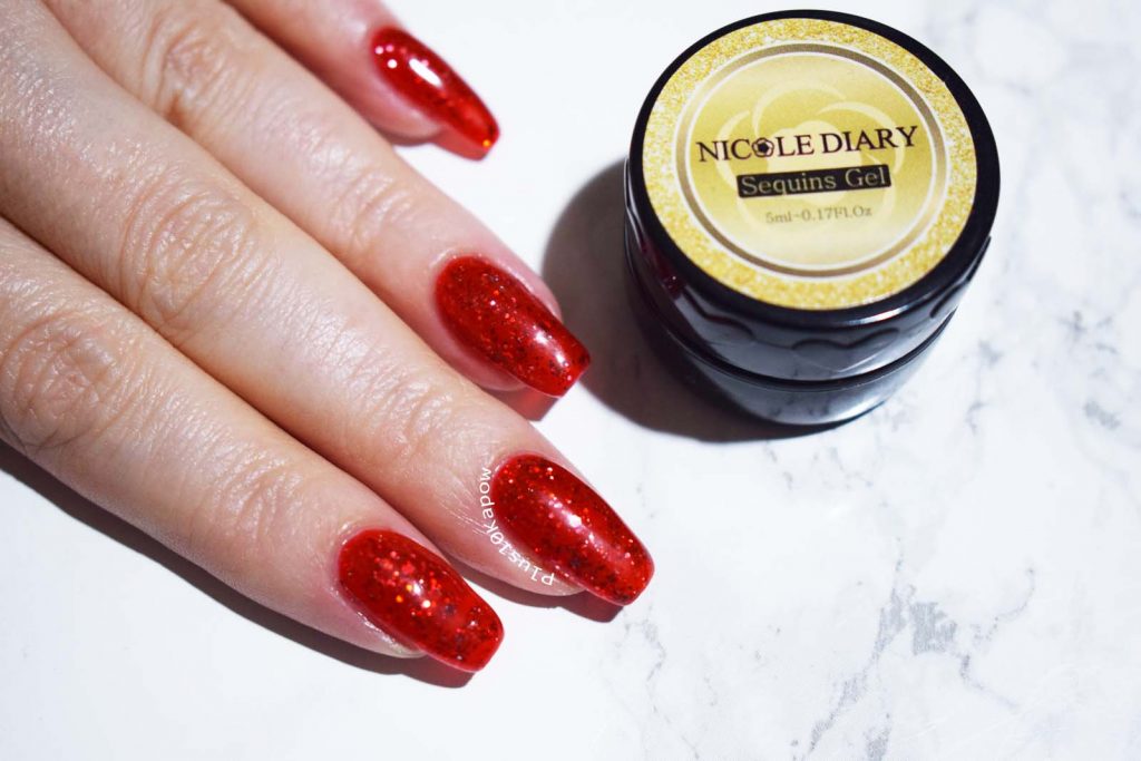 Nicole Diary Sequins Gel ND-S36 from Born Pretty STore