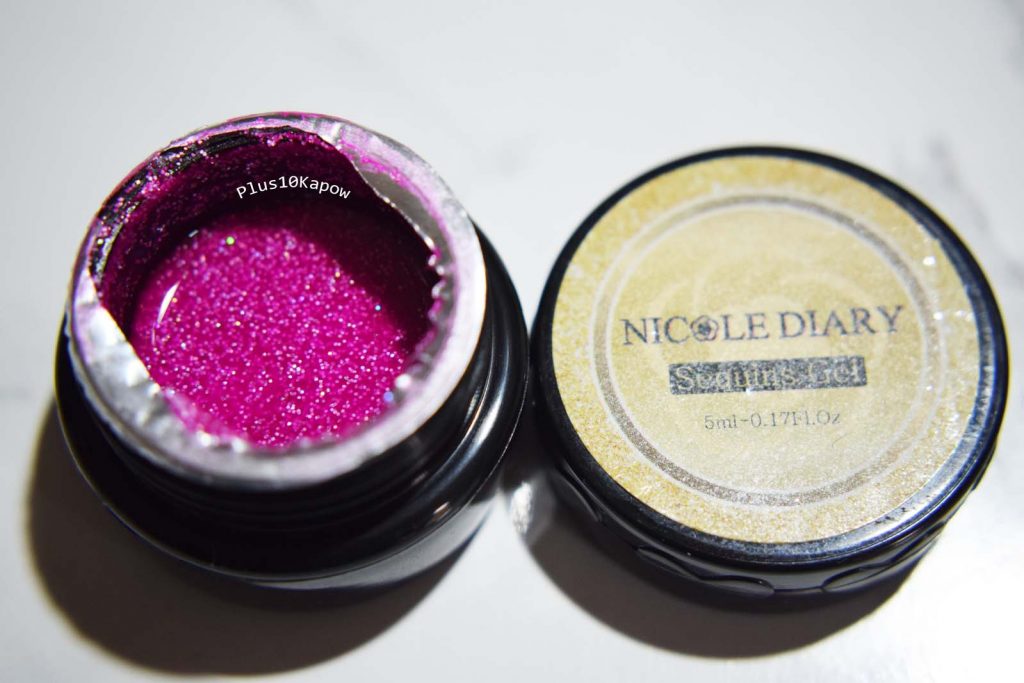 Nicole Diary Sequins Gel ND-S28 from Born Pretty STore