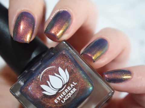 Ethereal Lacquer Exit Gate swatch and review Plus10Kapow